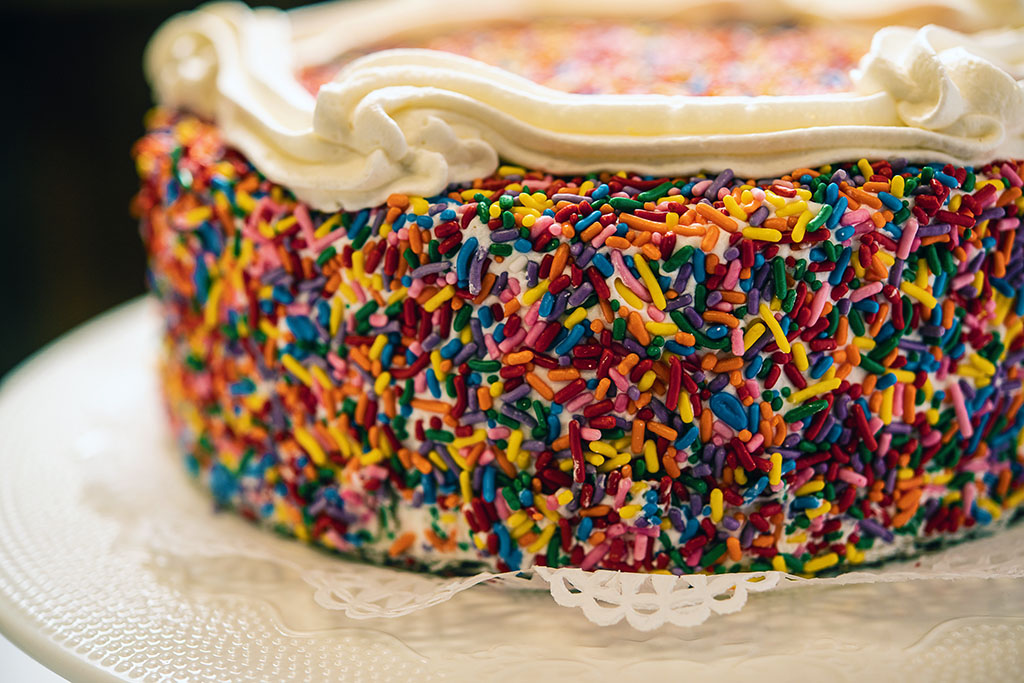 Custom Sprinkle Cake