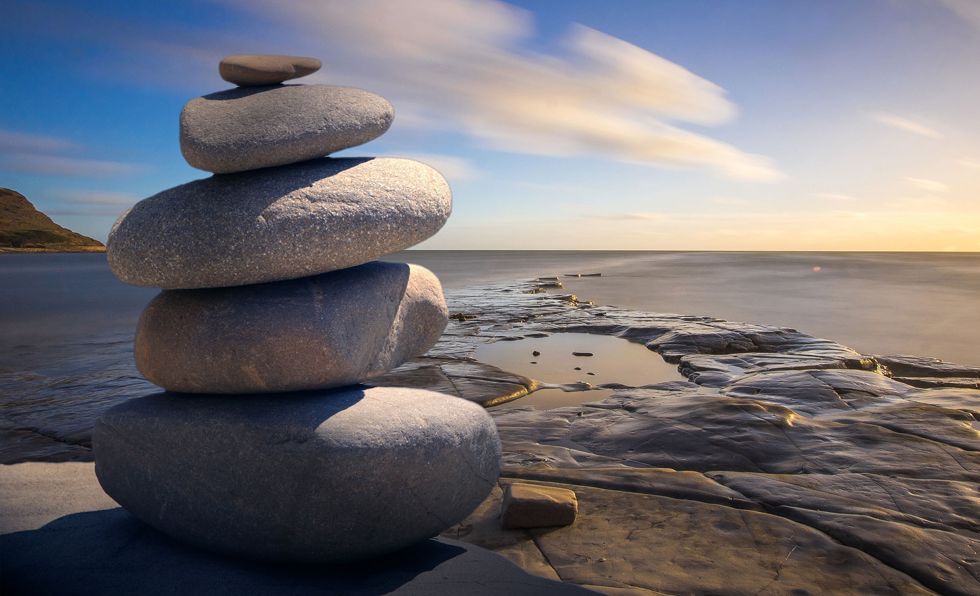 Wellness and Health Zen Rocks